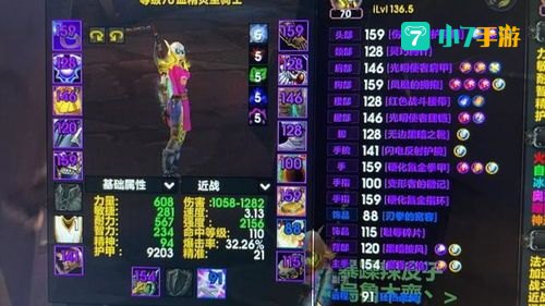 惩戒骑士装备